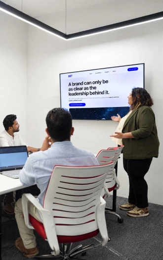 A brand presentation